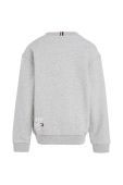Дитяча кофта Tommy Hilfiger колір сірий з принтом (3184624)