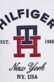 Дитяча кофта Tommy Hilfiger колір білий з капюшоном