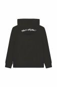 Дитяча кофта BOSS колір чорний з капюшоном з принтом (3061139)