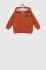 Дитяча кофта Quiksilver колір помаранчевий з капюшоном з принтом (3090166)