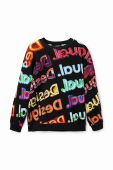 Дитяча бавовняна кофта Desigual візерунок колір барвистий (3043034)