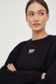 Кофта Dkny жіноча колір чорний однотонна (2910838)