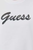 Кофта Guess жіноча колір білий з аплікацією (2841577)