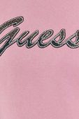 Кофта Guess жіноча колір рожевий з аплікацією (2841587)