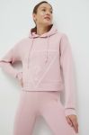 Кофта Guess жіноча колір рожевий з капюшоном з принтом (2867229) Кофта Guess жіноча колір рожевий з капюшоном з принтом (2867229)