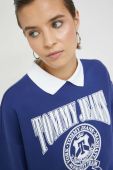 Кофта Tommy Jeans жіноча колір синій з принтом (2870097)