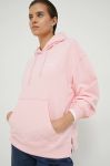 Кофта Tommy Jeans жіноча колір рожевий з капюшоном однотонна (2953606) Кофта Tommy Jeans жіноча колір рожевий з капюшоном однотонна (2953606)