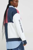 Кофта Tommy Jeans жіноча колір синій візерунок