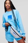 Кофта Karl Lagerfeld Jeans жіноча  з принтом колір блакитний (3566352)