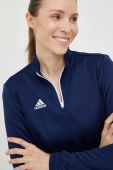 Тренувальна кофта adidas Performance Entrada 22 жіноча колір синій однотонна