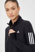 Кофта для бігу adidas Performance own the run колір чорний
