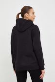 Кофта adidas жіноча колір чорний з капюшоном однотонна (2856212)