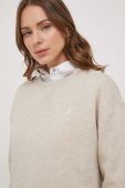 Кофта Polo Ralph Lauren жіноча колір бежевий однотонна