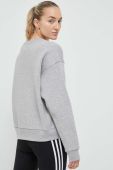 Кофта adidas жіноча колір сірий меланж