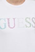 Кофта Guess жіноча колір білий з аплікацією (3030482)