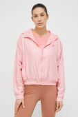 Куртка Guess жіноча колір рожевий перехідна (3035339)