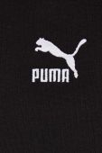 Кофта Puma жіноча колір чорний з капюшоном візерунок