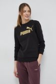 Кофта Puma жіноча колір чорний візерунок (3094116)