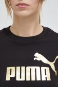Кофта Puma жіноча колір чорний візерунок (3094116)