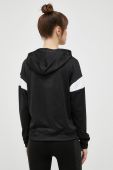 Тренувальна кофта Puma Fit Tech колір чорний з капюшоном візерунок