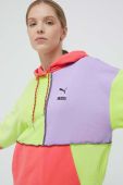 Кофта Puma X TRP жіноча з капюшоном візерунок 539128-39 колір барвистий