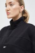 Кофта Reebok жіноча колір чорний однотонна (3013014)
