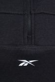Кофта Reebok жіноча колір чорний однотонна (3013014)