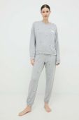 Кофта лаунж Dkny колір сірий