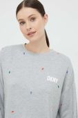 Кофта лаунж Dkny колір сірий