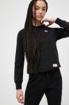 Бавовняна кофта The North Face жіноча колір чорний з капюшоном однотонна (3184601) Бавовняна кофта The North Face жіноча колір чорний з капюшоном однотонна (3184601)