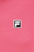 Кофта Fila жіноча колір рожевий з капюшоном однотонна (3027283)