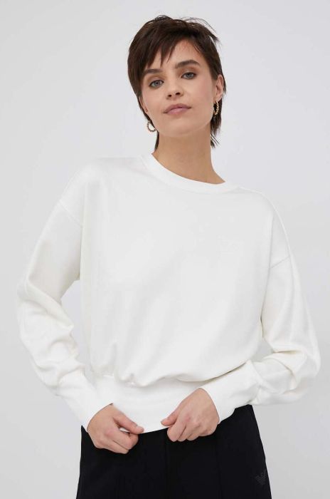 Кофта Emporio Armani жіноча колір бежевий однотонна