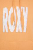 Кофта Roxy жіноча колір помаранчевий з капюшоном з принтом (3116175)