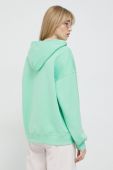 Кофта Roxy жіноча колір зелений з капюшоном з принтом (3116179)
