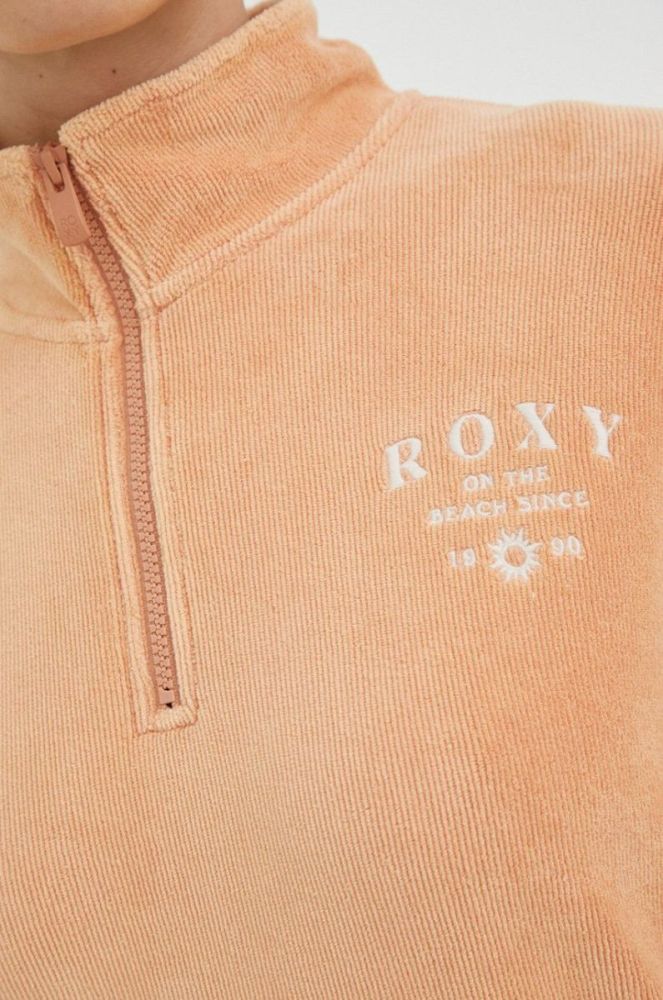 Кофта Roxy жіноча колір бежевий однотонна фото 5