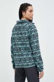 Спортивна кофта Billabong Boundary колір бірюзовий візерунок