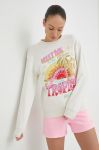 Кофта Billabong жіноча колір бежевий з принтом Кофта Billabong жіноча колір бежевий з принтом