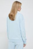 Бавовняна кофта HUGO жіноча  з принтом колір блакитний (3112125)
