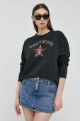 Кофта Pinko жіноча колір чорний з принтом (2987798)