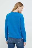 Вовняний светр Pinko жіночий колір блакитний