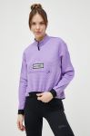 Спортивна кофта adidas TERREX колір фіолетовий однотонна Спортивна кофта adidas TERREX колір фіолетовий однотонна
