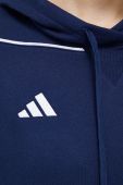 Кофта adidas Performance Tiro 23 колір синій з капюшоном з аплікацією