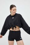 Кофта adidas жіноча колір чорний однотонна (3073266) Кофта adidas жіноча колір чорний однотонна (3073266)