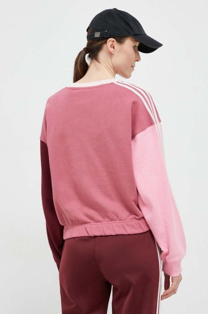 Кофта adidas жіноча колір рожевий візерунок (3073278) фото 3