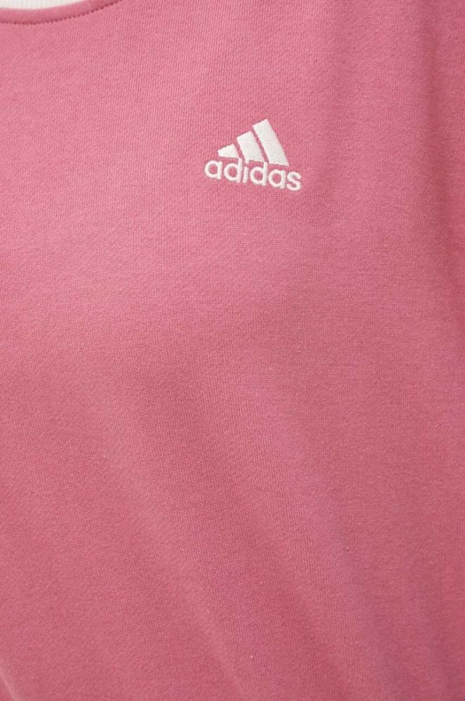 Кофта adidas жіноча колір рожевий візерунок (3073278) фото 5