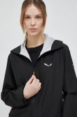 Куртка outdoor Salewa Puez Aqua 4 PTX колір чорний перехідна Куртка outdoor Salewa Puez Aqua 4 PTX колір чорний перехідна