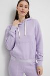 Кофта UGG Lawna жіноча колір фіолетовий з капюшоном з аплікацією Кофта UGG Lawna жіноча колір фіолетовий з капюшоном з аплікацією