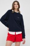 Кофта Tommy Hilfiger жіноча колір синій з принтом (2987806) Кофта Tommy Hilfiger жіноча колір синій з принтом (2987806)