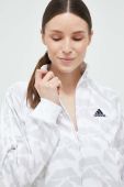 Кофта adidas жіноча колір білий візерунок