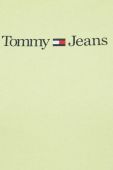 Кофта Tommy Jeans жіноча колір жовтий з капюшоном з принтом (3013043)